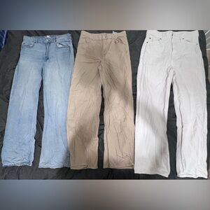 HIGH RISE JEAN BUNDLES - size 12 US